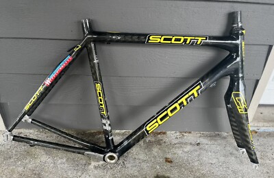 Scott CR1 Team 56cm Carbon Fiber Frame Set, 700c | eBay