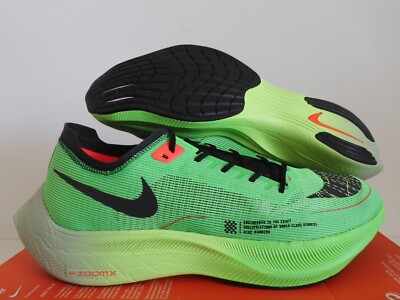 NIKE ZOOMX VAPORFLY NEXT% 2 SCREAM GREEN-BLACK SZ 14 [DZ4779-304