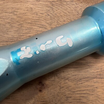 Ringle Zooka Stem Threadless Turquoise Anodized 1 1/8