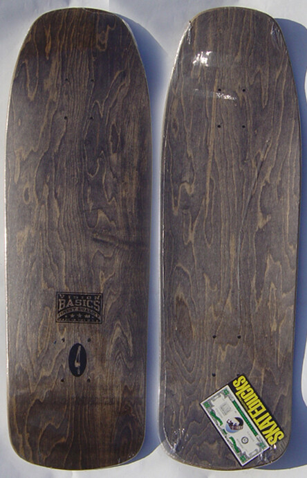 VISION Basics #4 - Vintage Original '80s Skateboard Deck - 9.5