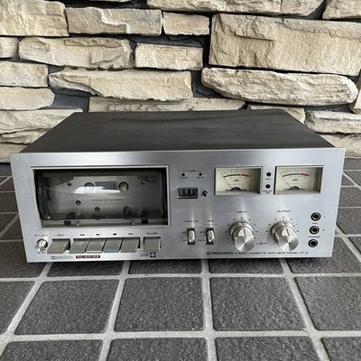 Pioneer Ct-4 Stereo Cassette Tape Deck Working Confirmed | eBay