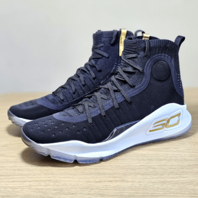 Under Armour Curry 4 'More Dimes' Men's Shoes 8 1298306-001 Black