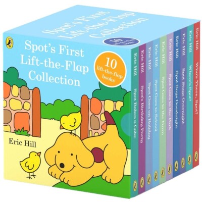 New My First Spot Lift-the-Flap Library 10 Board Books Set