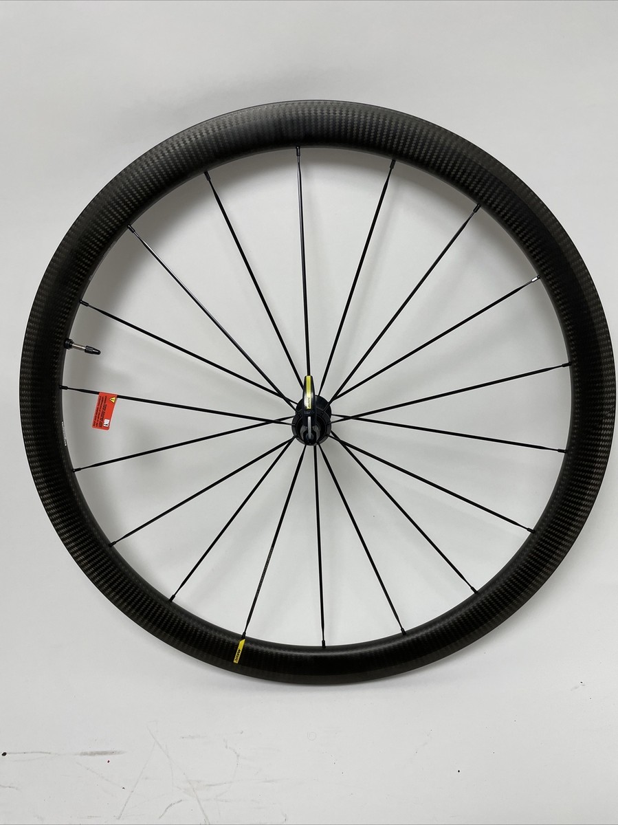 Mavic Cosmic Carbon Pro SL UST Rim Brake Front Brake Carbon Wheel