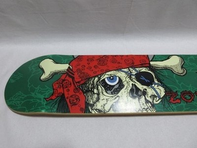 90s ZORLAC skateboard deck by PUSHEAD - brand new, mint condition