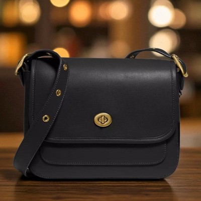 COACH 1941 Pebbled Leather Rambler Shoulder/ Crossbody Handbag Ltd