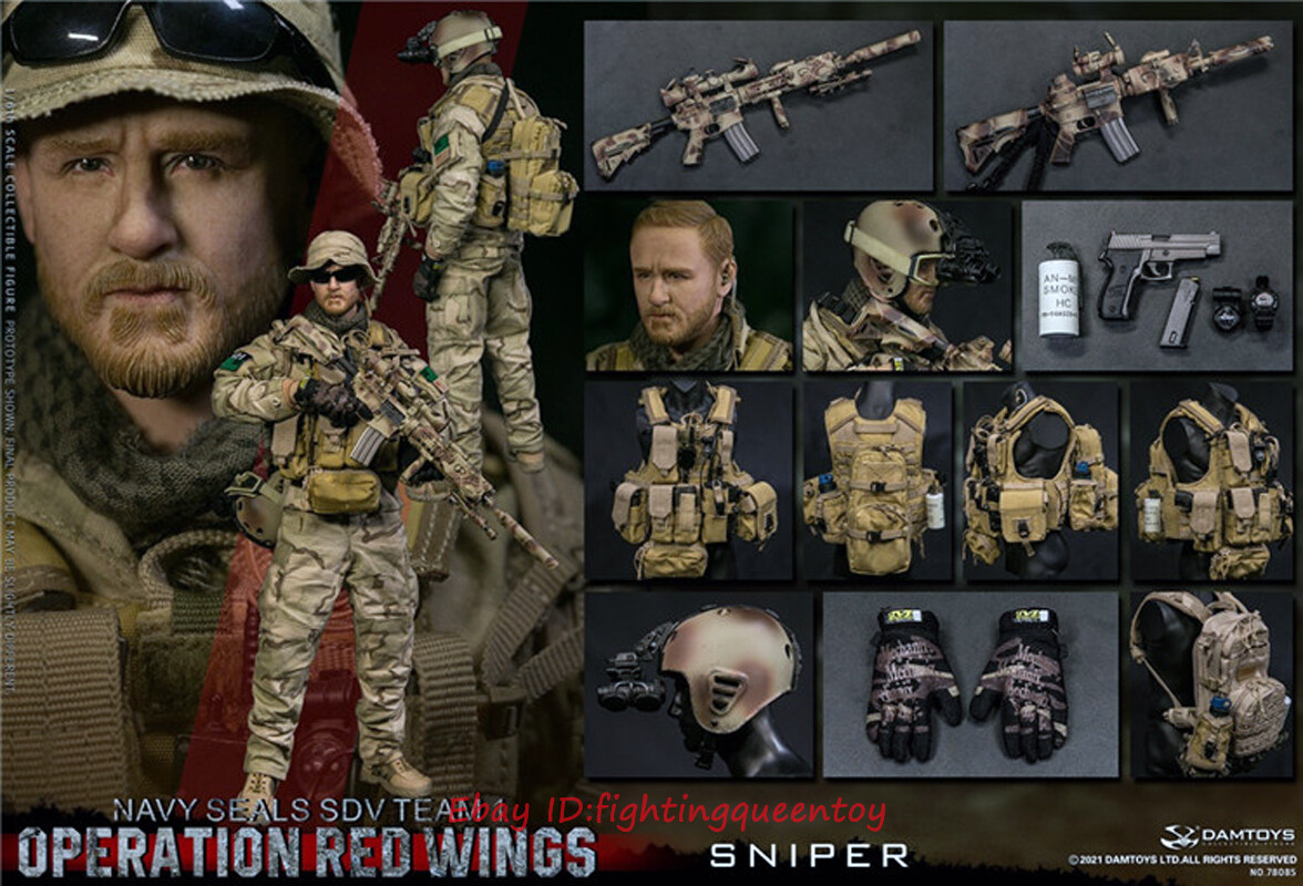 DAMTOYS 78085 1/6 Operation Red Wings - NAVY SEALS SDV TEAM 1