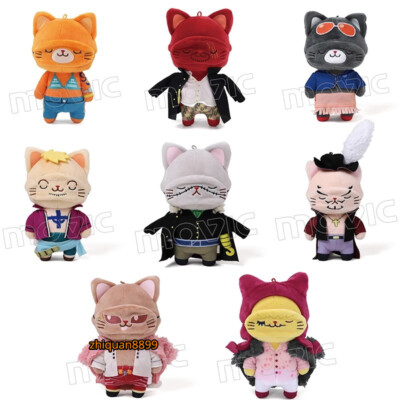 Official One Piece Nami Robin Crocodile Corazon Marco Cat Plush