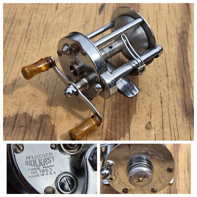 リール PFLUEGER SKILKAST NO.1953 MADE IN USA PFLUEGER SKILKAST NO