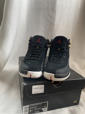 Size 4 - Air Jordan 12 Retro Reverse Taxi for sale online | eBay