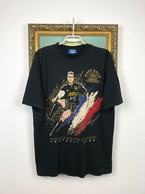 Vintage Umbro Manchester United Cantona #7 Shirt Football Jersey