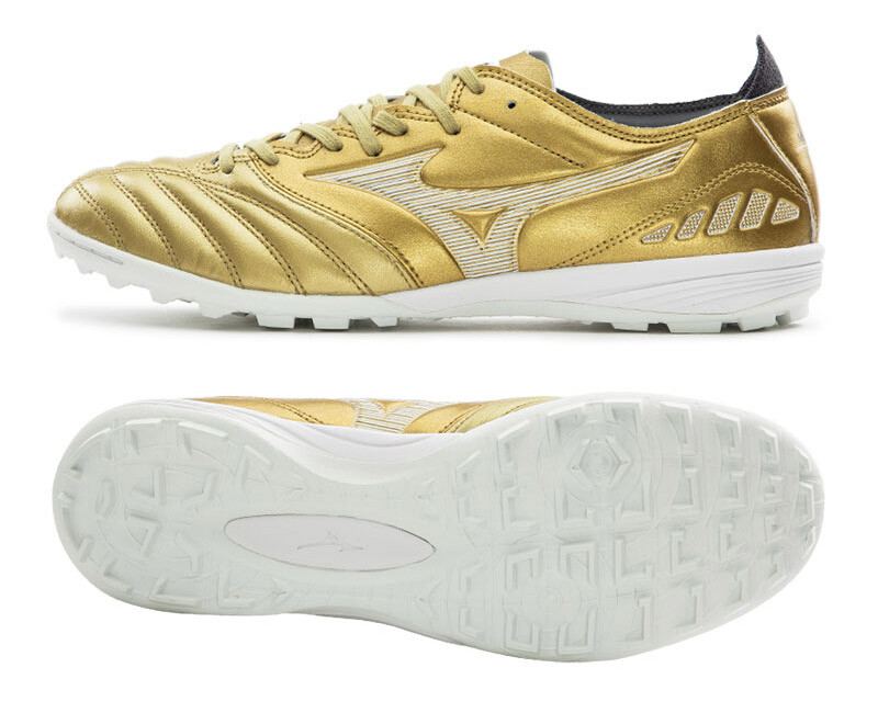 Mizuno Morelia Neo 3 Pro AS Soccer Shoes Gold (2384) Turf Football