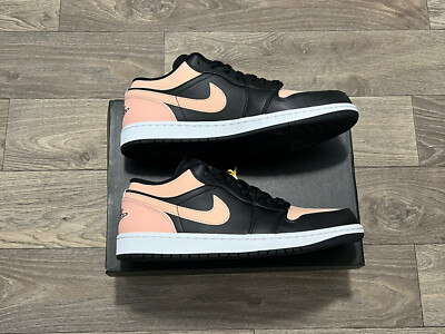 Nike Air Jordan 1 Low Crimson Tint 553558-034 Men's 11 Shoes New