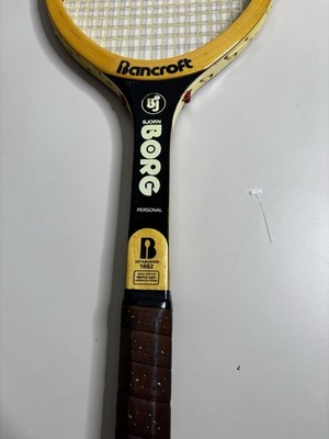VTG Bancroft Bjorn Borg Wood Tennis Personal Racket 4.5