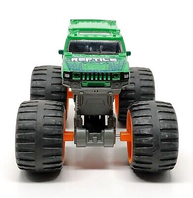 Majorette Hummer H2 Monster Truck Reptile Rockers Green 1:61 (3