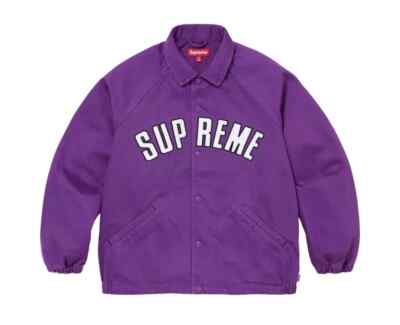 🔥 Supreme Arc Denim Coaches Jacket - Purple XL 🧥 | eBay