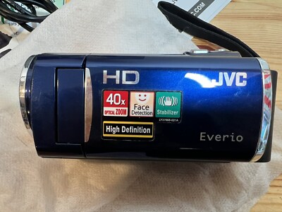 JVC Everio GZ-HM30 HD Digital Video Camcorder w/ Charger & Manuals