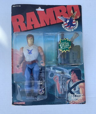 Rambo アクションフィギュア 1985/86 COLECO社 ランボー RAMBO: The