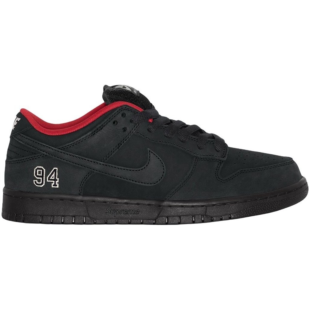 Nike SB Dunk Low Supreme 94 Black - Multiple Sizes - New - Presale