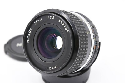 Nikon Ai-S NIKKOR 35mm f/2.8 Wide Angle MF Lens Tested from Japan