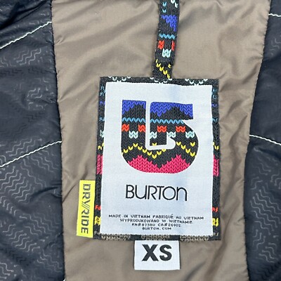 BURTON DRYRIDE カモフラージュ XS BURTON DRYRIDE カモフラージュ XS