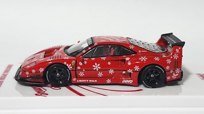 1:64 inno64 Ferrari F40 LBWK Christmas Special Edition 2023 Red
