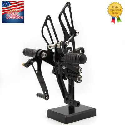 2009-2025 Kawasaki Ninja ZX6R ZX636 FX CNC Rearset Footpegs GP