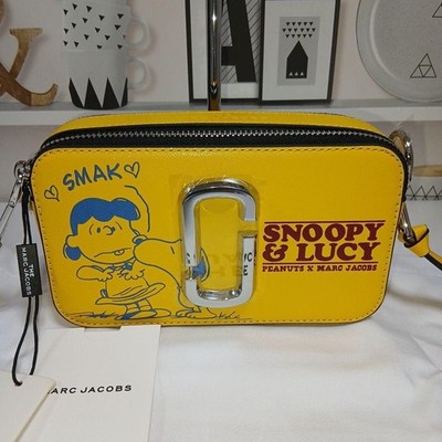 MARC JACOBS Snapshot Peanuts Snoopy Collab Shoulder Bag Crossbody