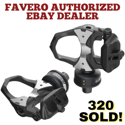 Favero Assioma DUO Power Meter Pedals with Upgraded Pedal Body
