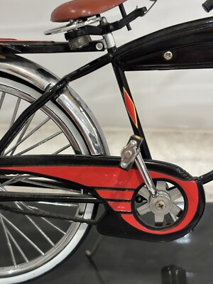 Western Flyer 1950 Bicycle Replica Model With Lucite Base For