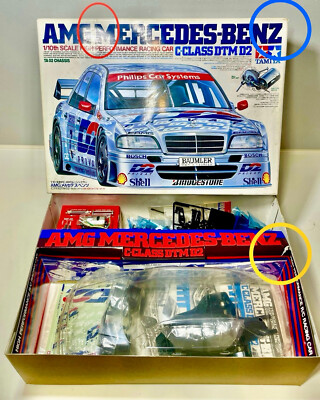 TAMIYA 58139 1/10 R/C 4WD AMG Mercedes-Benz C-Class DTM D2 (TA02