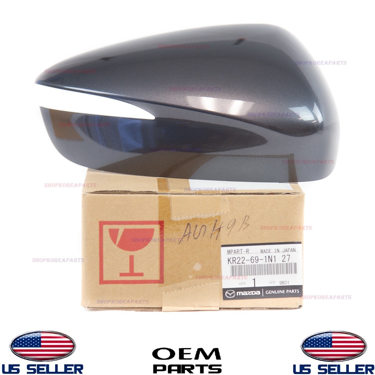 Mazda Cx-5 Mirror Housing Cap Cover Right Passenger KR22691N127