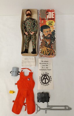 Vintage 1970 Hasbro GI Joe Adventure Team Land Adventurer with Box