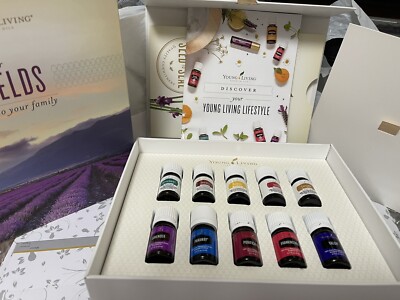 NEW Young Living Essential Oils Premium Starter Kit with 12 oils