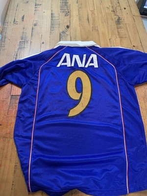 adidas Yokohama F Marinos Shunsuke Nakamura 2001 Home Jersey Size