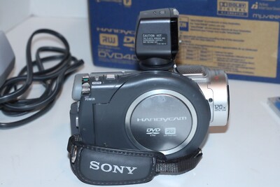 Sony DCR-DVD405 Camcorder - Black/Silver for sale online | eBay