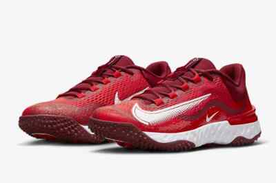 NIKE ALPHA HUARACHE ELITE 4 TURF MEN'S BASEBALL CLEATS DJ6523-616