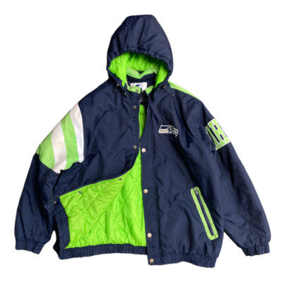 vintage 90's Seattle Seahawks Starter NFL pro line zipup jacket