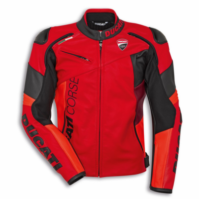 Ducati Dainese Corse C6 Leather Jacket Perf. Red New | eBay