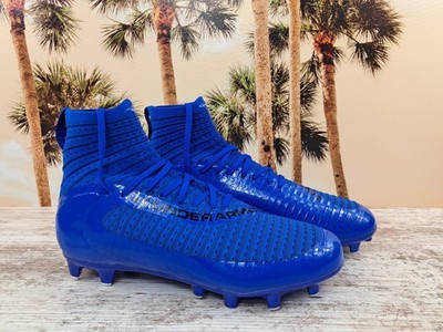 Under Armour UA Highlight 2 MC Knit Football Cleats Royal Blue