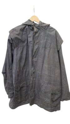 Barbour Durham Oiled Jacket Made in England 90s Vintage Large | eBay