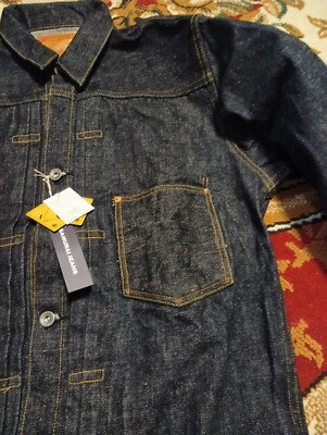 Samurai Jeans S0555VX 17oz Zero Selvedge Denim Jacket Size38-46