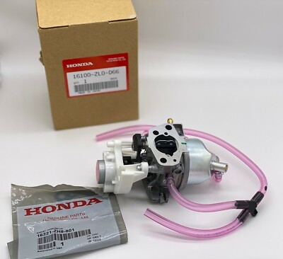 Honda 16100-ZL0-D66 Genuine Carburetor W/GSKT 16221-ZH8-801 | eBay