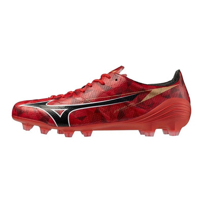 Mizuno Alpha II JAPAN P1GA256060 Ruby Red x Black Soccer Footbal