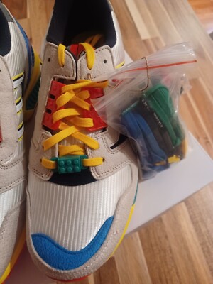 Brand New Adidas ZX 8000 LEGO Limited Edition Shoes Men's Size 10