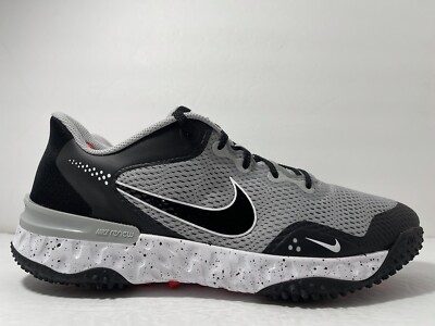 New Nike Alpha Huarache Elite 3 Turf Smoke Grey Black Sizes 6-13