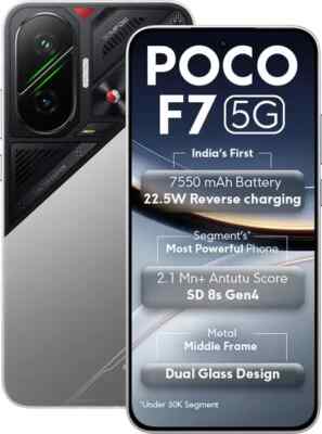 POCO F7 5G Factory Unlocked Dual SIM 256GB ROM-6.83