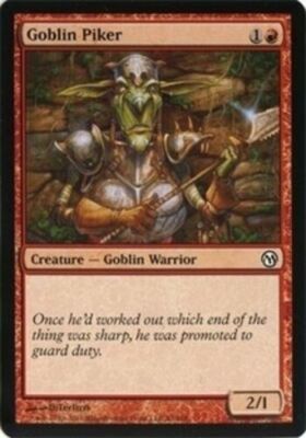 X4 Goblin Piker Duels of the Planeswalkers LP/NM MTG Magic DNA