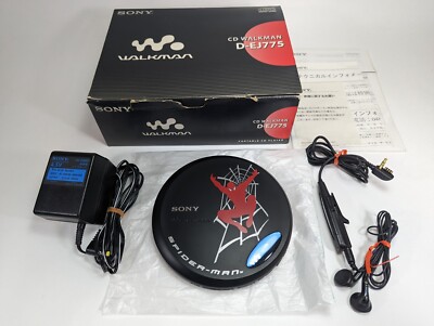 Spiderman D-EJ775 CD player Walkman Discman | eBay