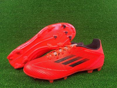 Adidas F50 League Firm FG MG Turbo Red Soccer Cleats Men's Size